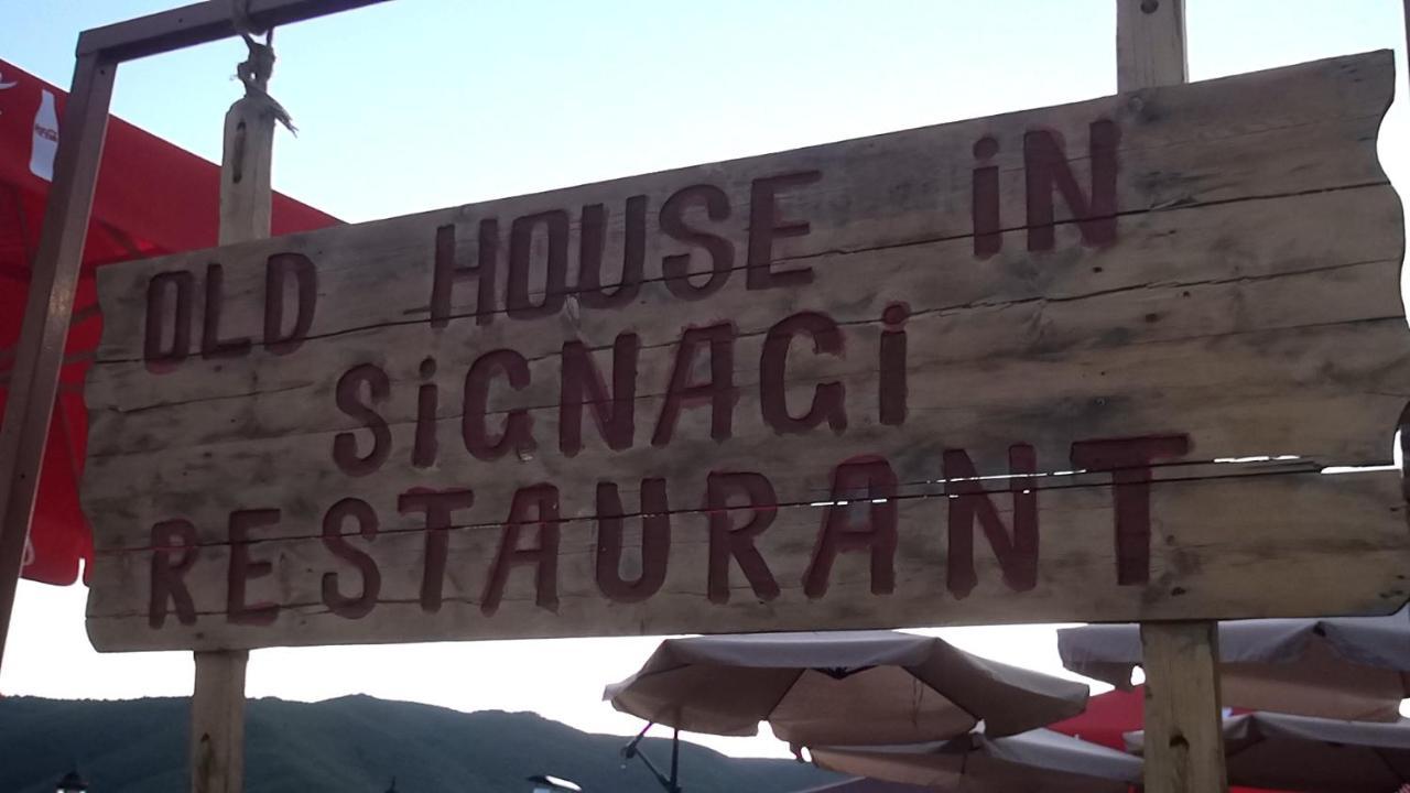 Hotel Old House In Sighnaghi Exterior foto